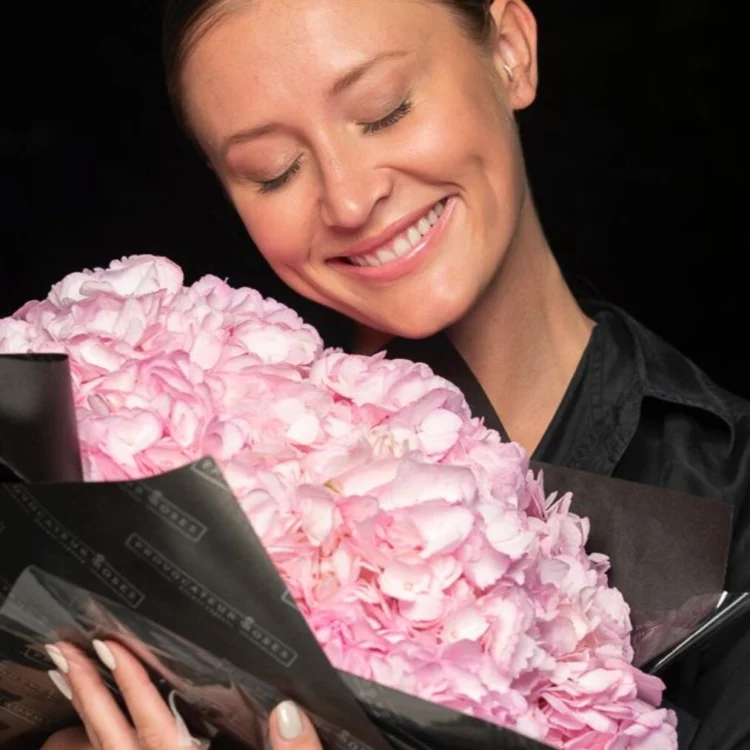 Pink Hydrangea Bouquet