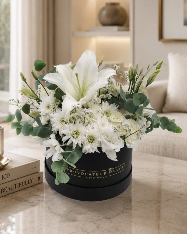 White Garden Box