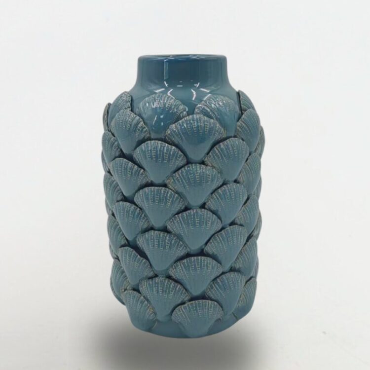 Jarrón Oceanis Relief