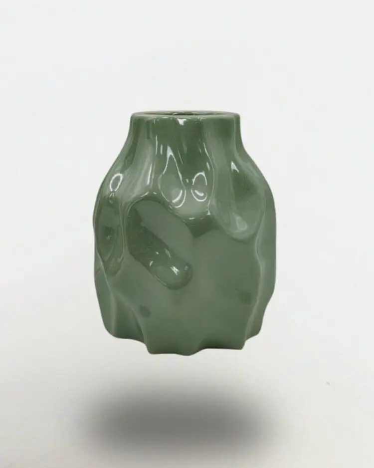 Verdant Sculpt Vase