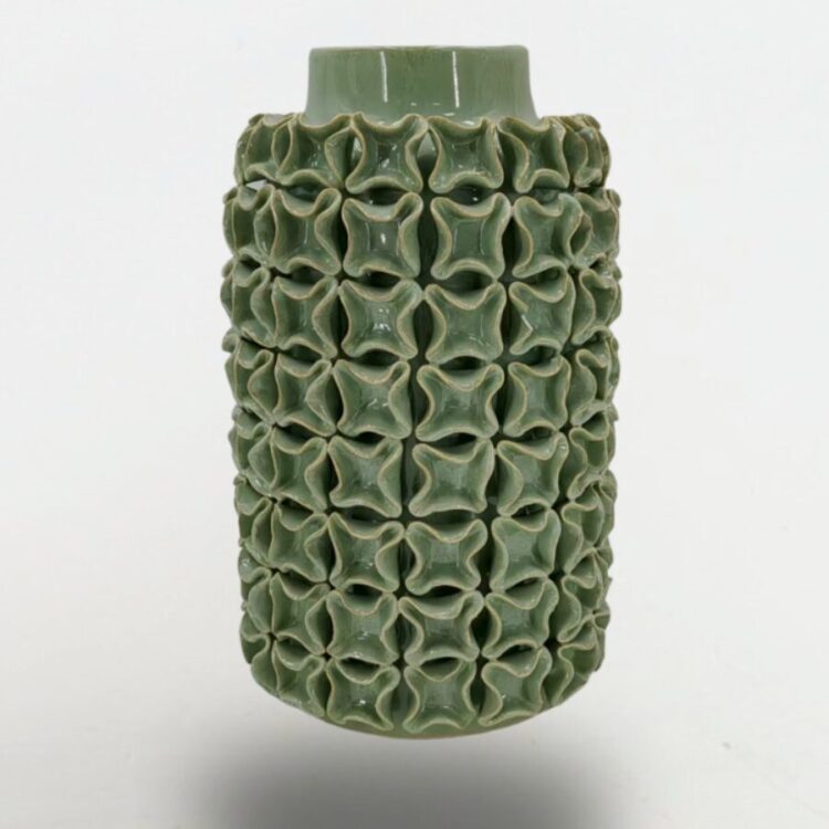 Jarrón Mint Geometry