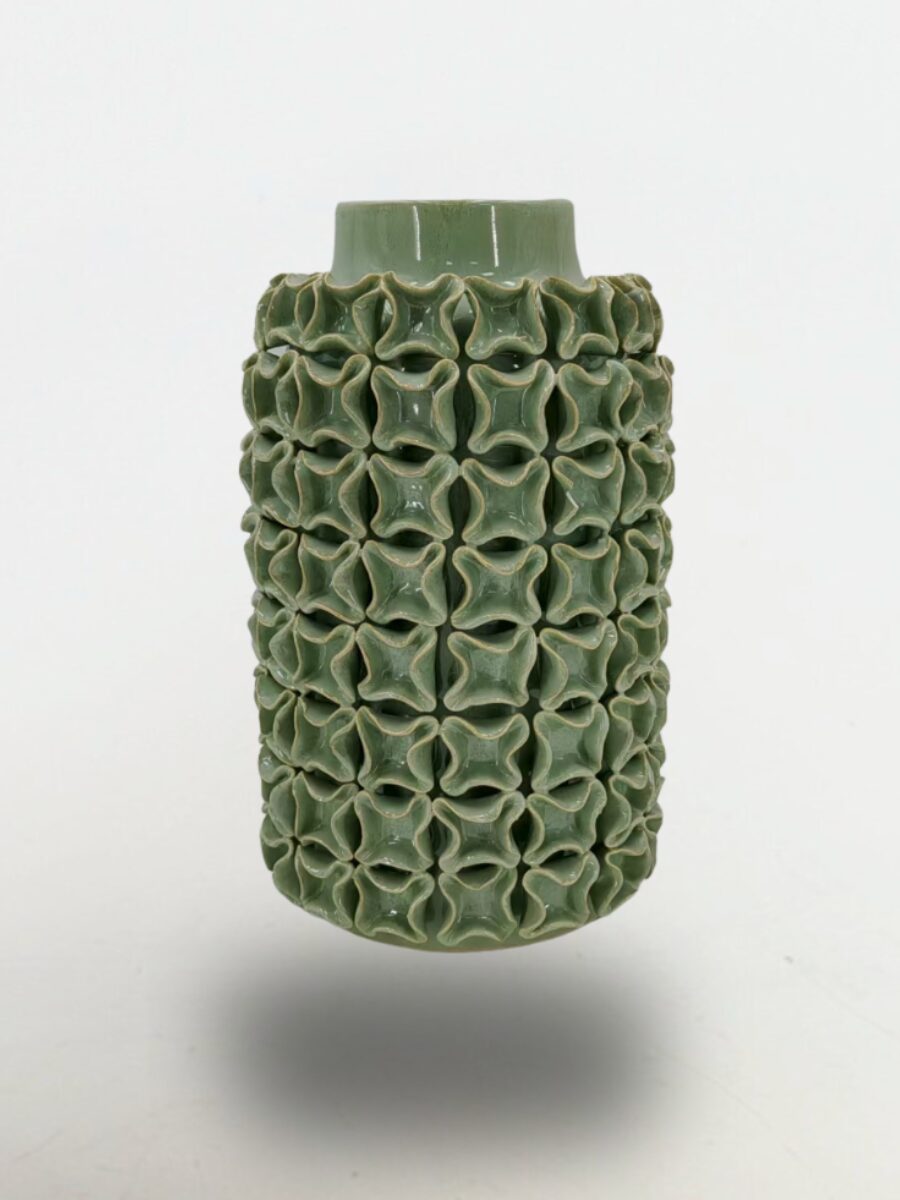 Jarrón Mint Geometry