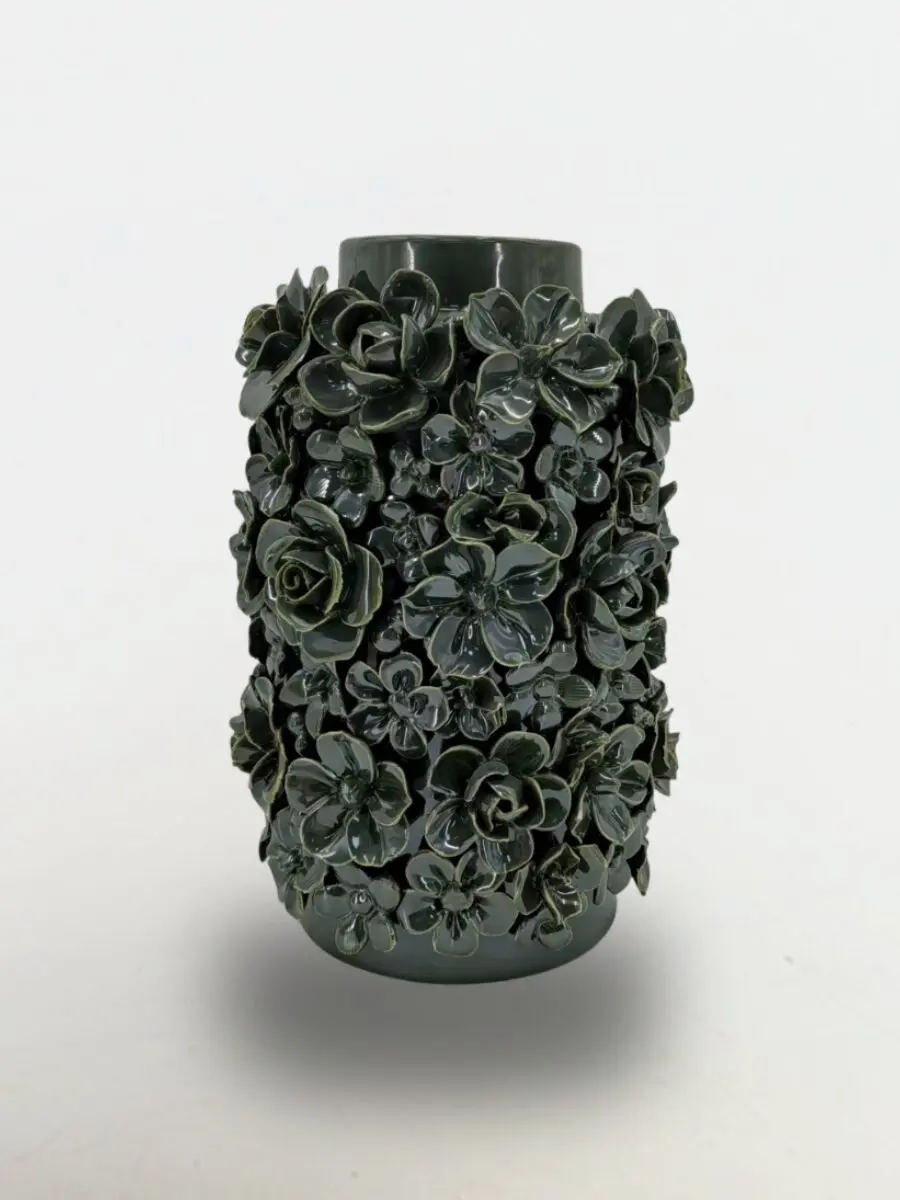 Midnight Garden Vase