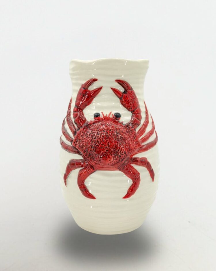 Jarrón Scarlet Crab