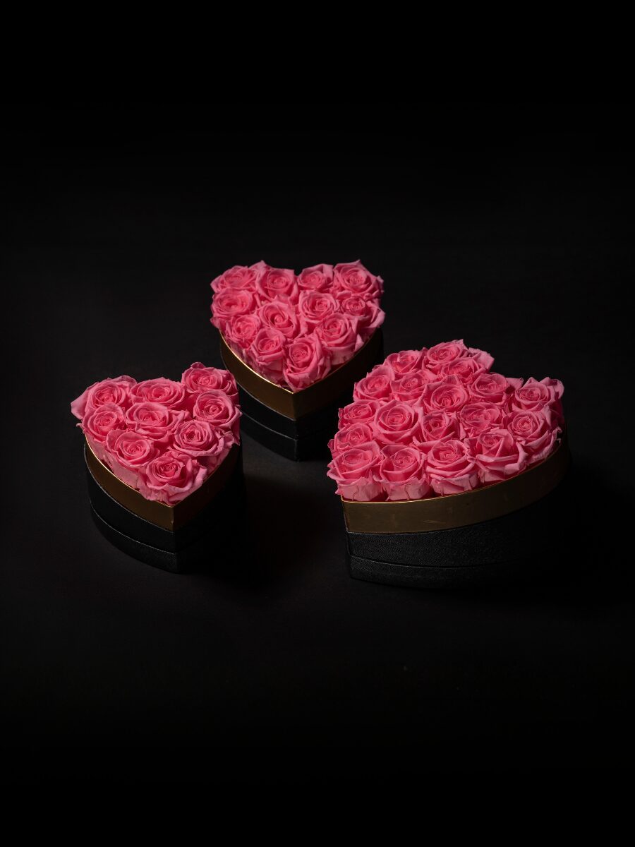 Baby Pink Infinite Sweet Heart Box