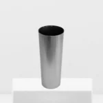 Silver metallic vase (for bouquets of 15-25 stems) +€10,00