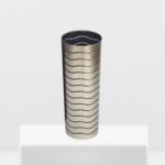 Jarrón acrílico plateado (para ramos de 15-25 tallos) +6,00&euro;