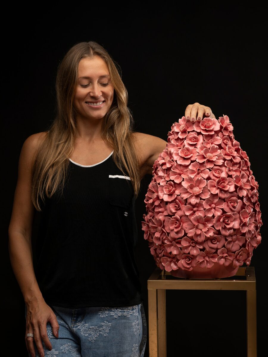 Jarrón Fleurit Coral - Imagen 3