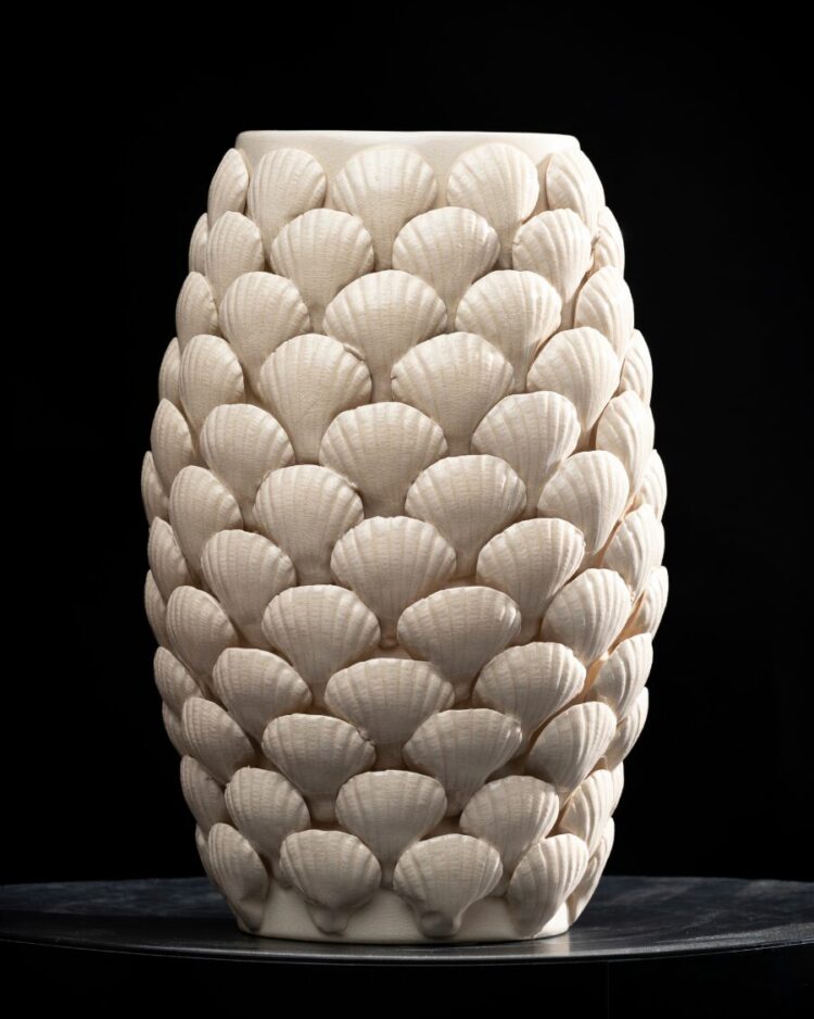 Jarrón Scale - Beige
