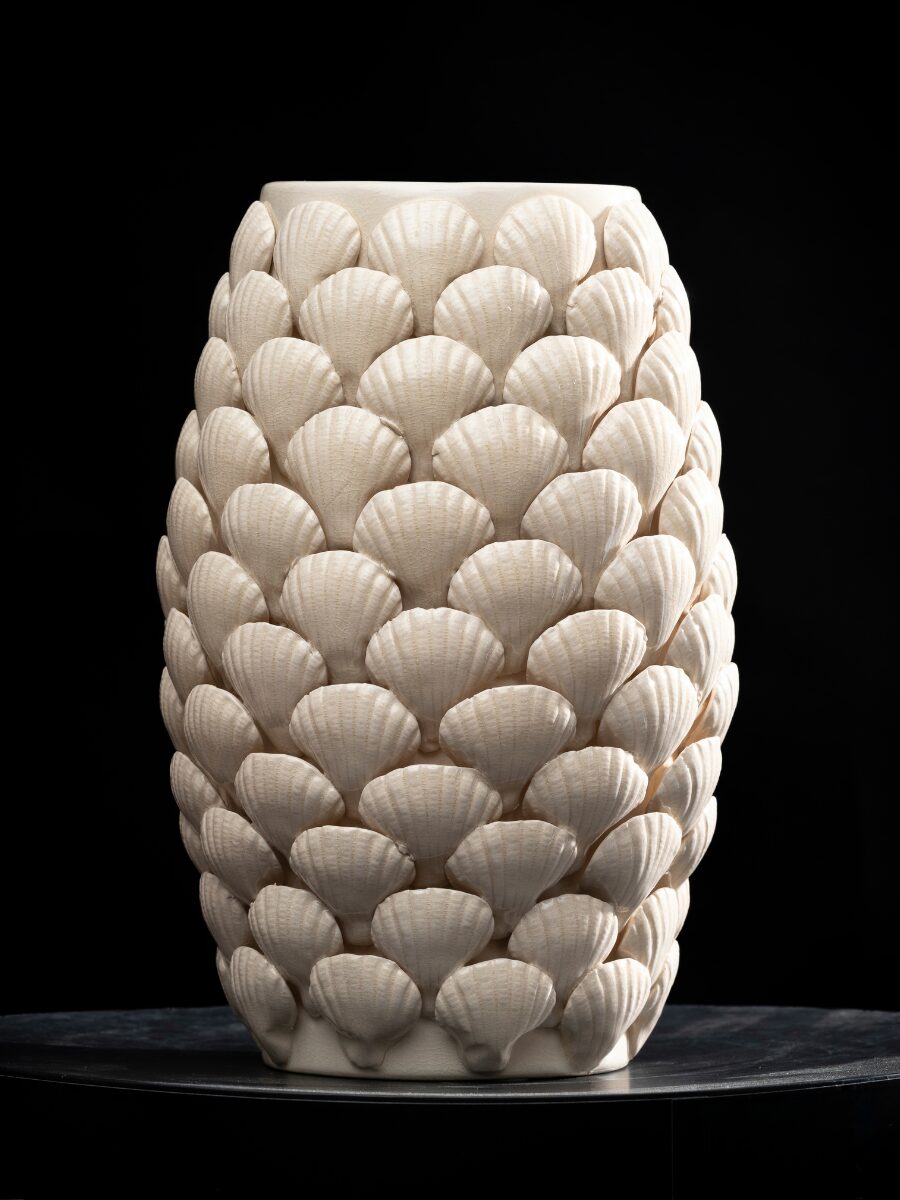 Jarrón Scale - Beige