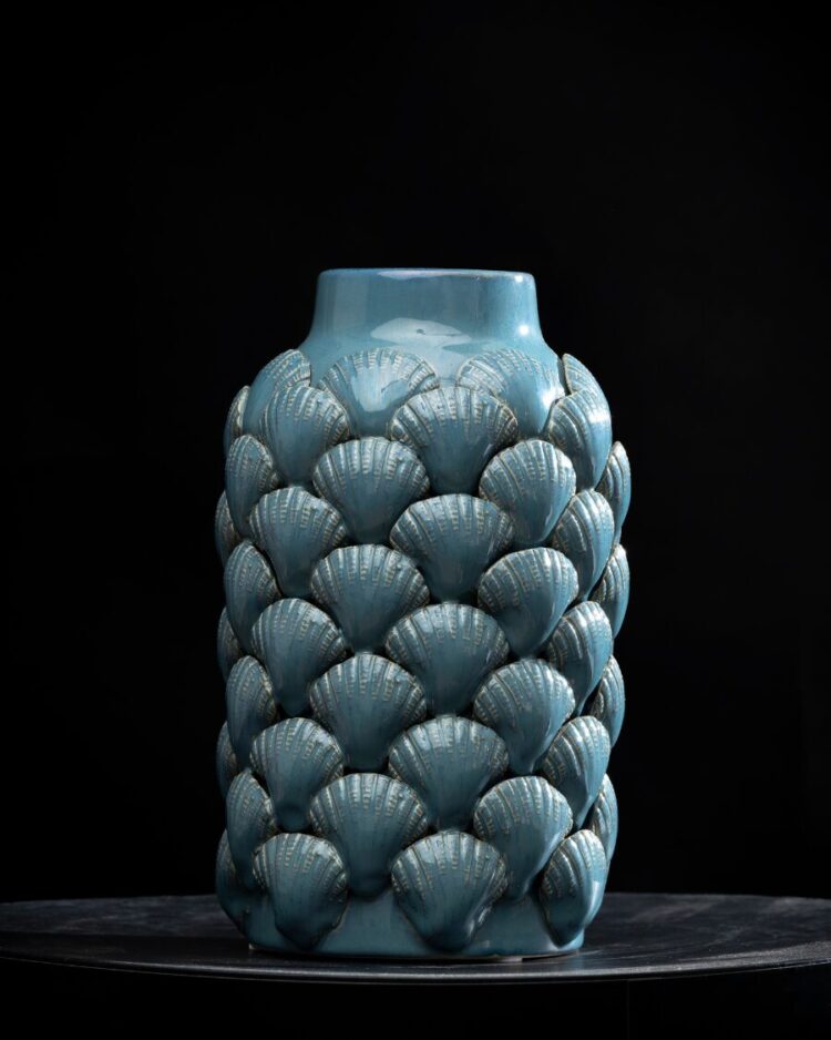 Jarrón Shells Azul
