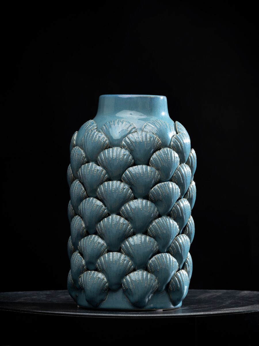 Jarrón Shells Azul